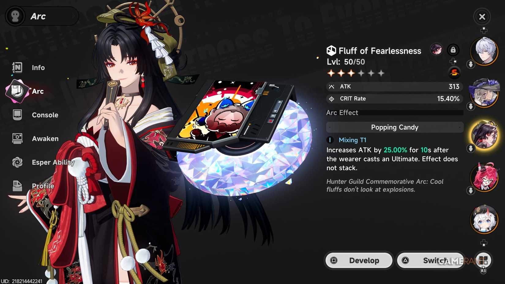 Hotori Battle Pass Arc in NTE