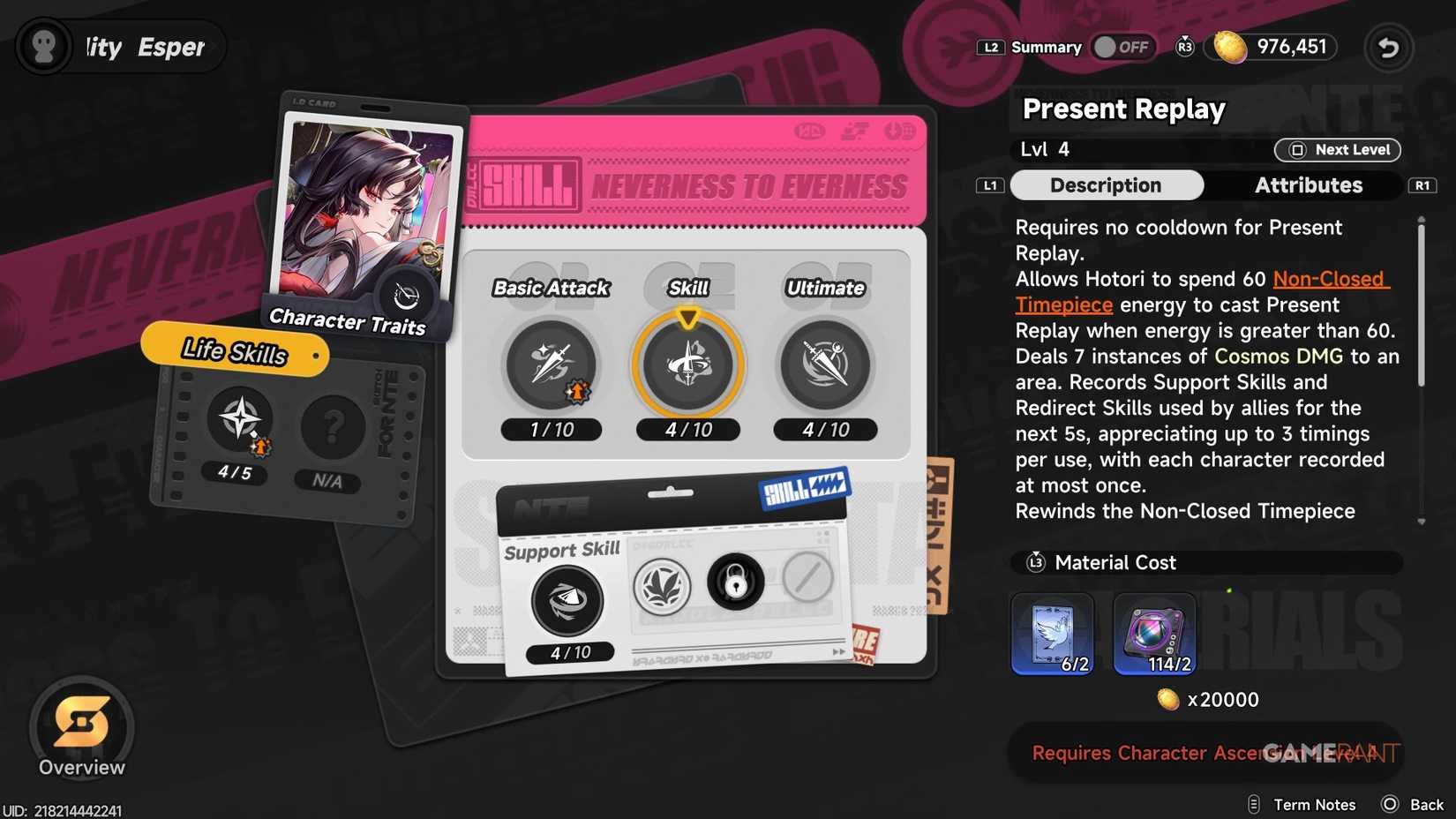 Hotori Kit Overview in NTE