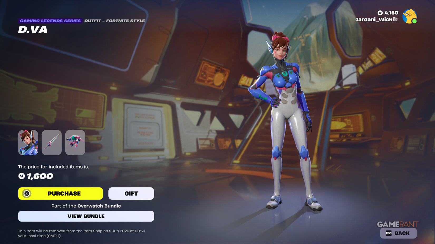 All Overwatch Skins in Fortnite