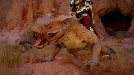 How to Get the Giant GreenRed Iguana Mount in Crimson Desert