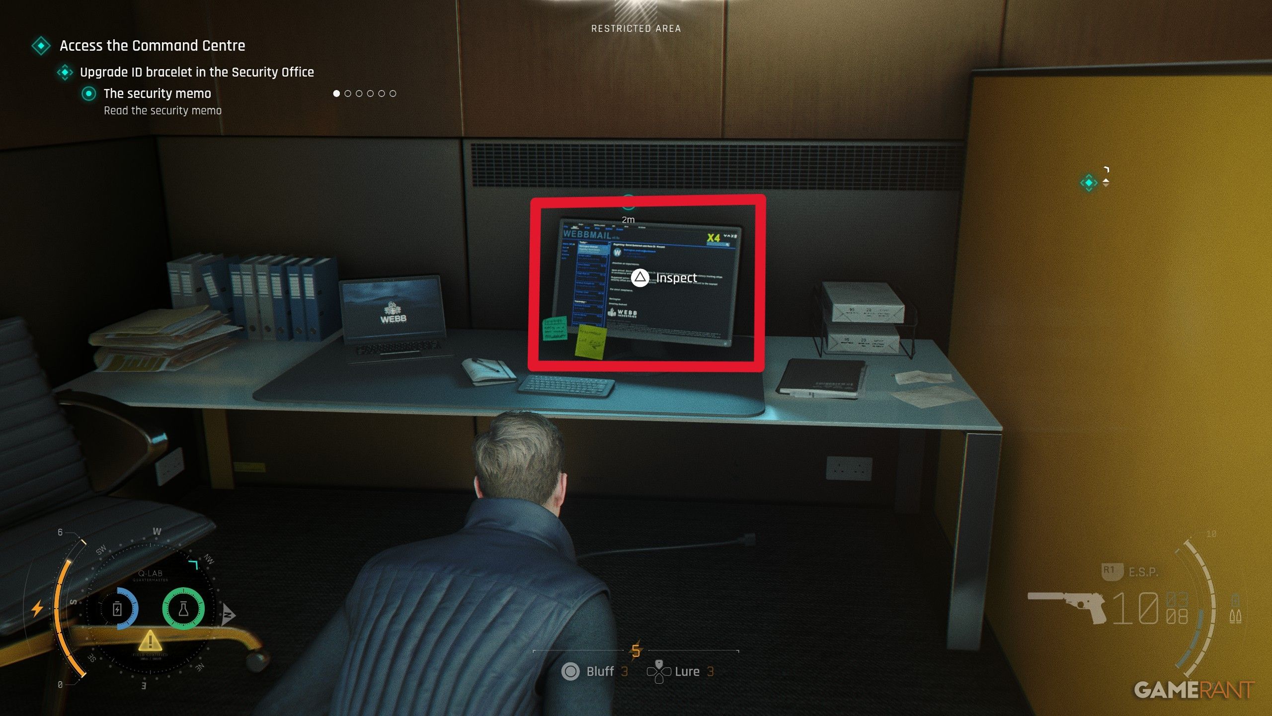 How to Enter the Security Office in 007 First Light