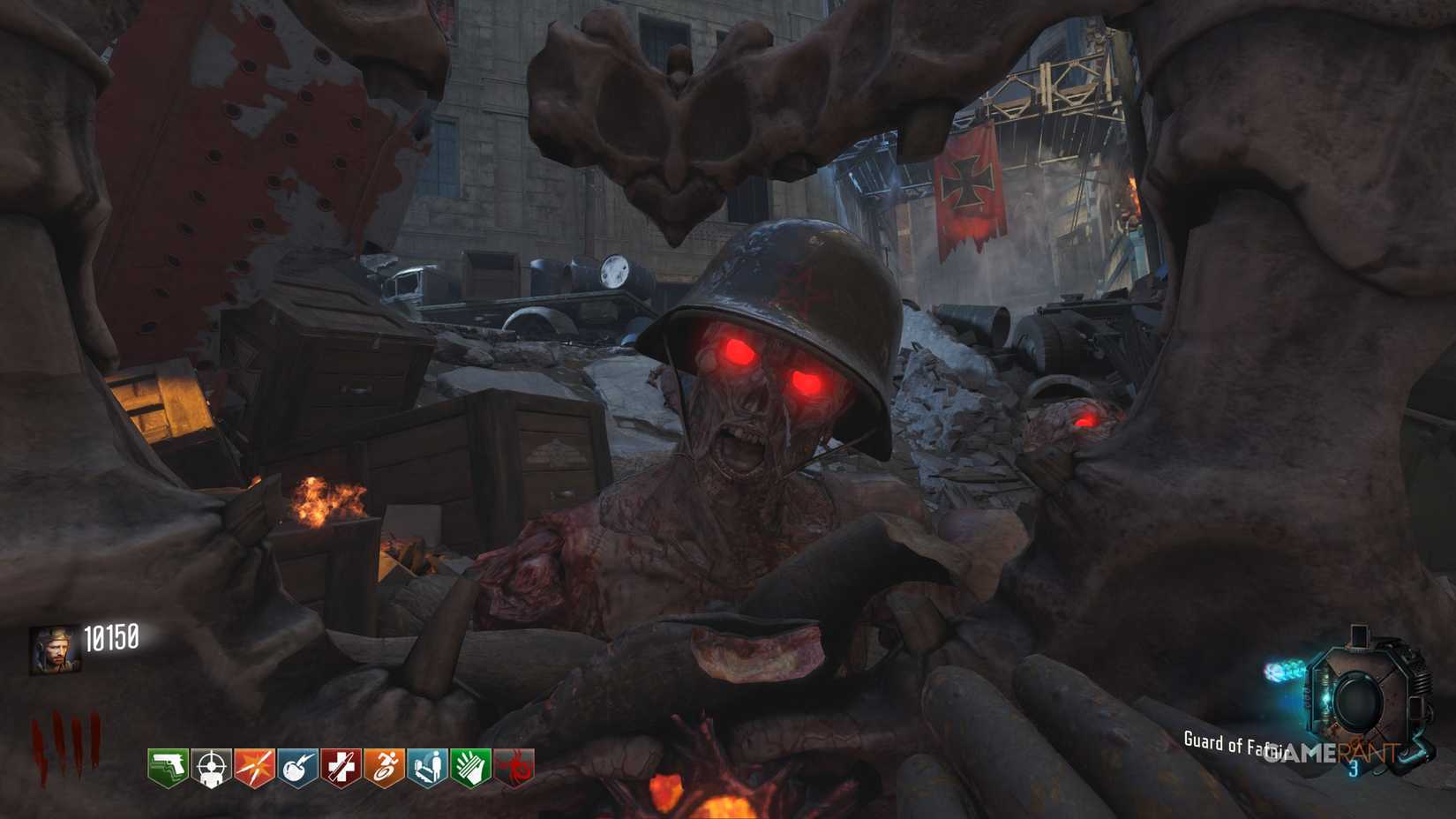 How to upgrade Guard of Fafnir Shield to Tiamat's Maw in Gorod Krovi