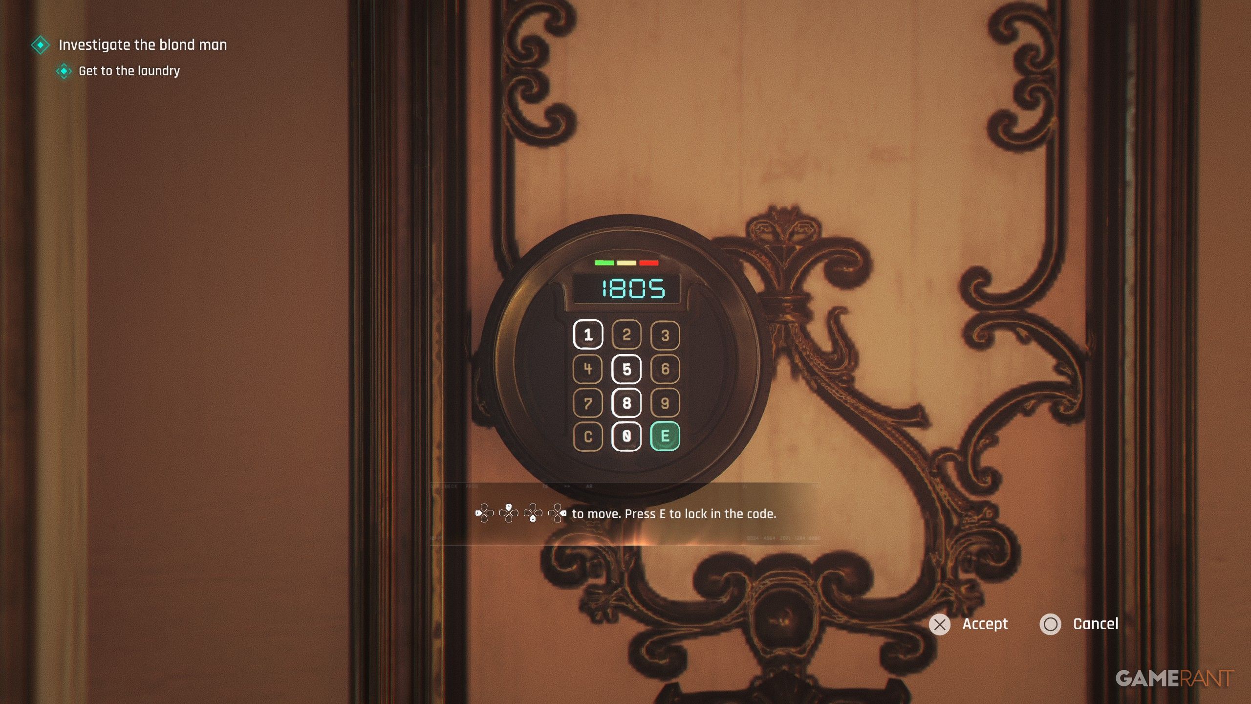 Safe Codes and Door Codes in 007 First Light