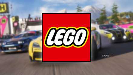 Forza Horizon 6 Key art dengan logo LEGO