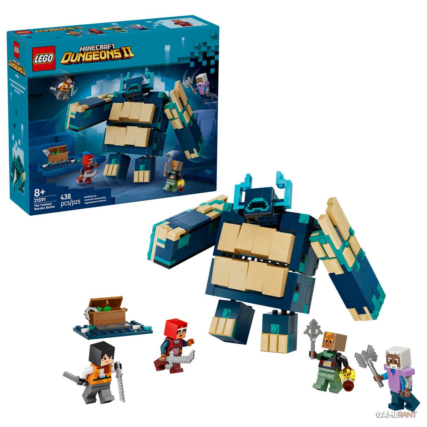 Upcoming LEGO Minecraft Set for Dungeons 2 Revealed