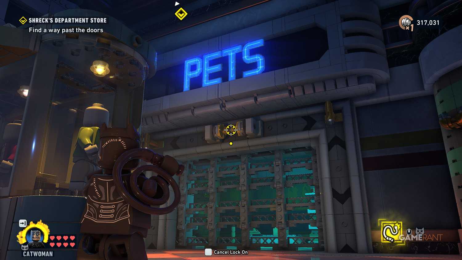 Waynetech LEGO Batman Legacy of the Dark Knight Mimes Cat Heads & WayneTech Caches