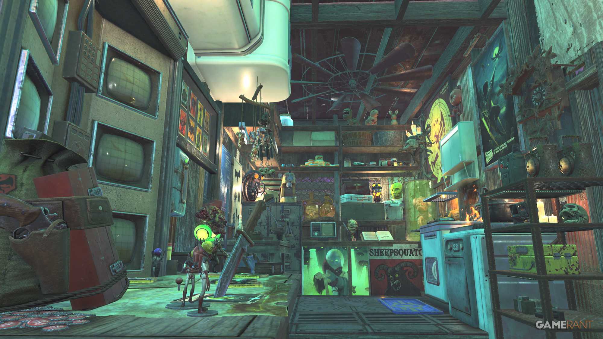 Fallout Aniens Fallout 76 Reveals Dazzling Winners of 'Rip Daring vs Aliens Showdown ...