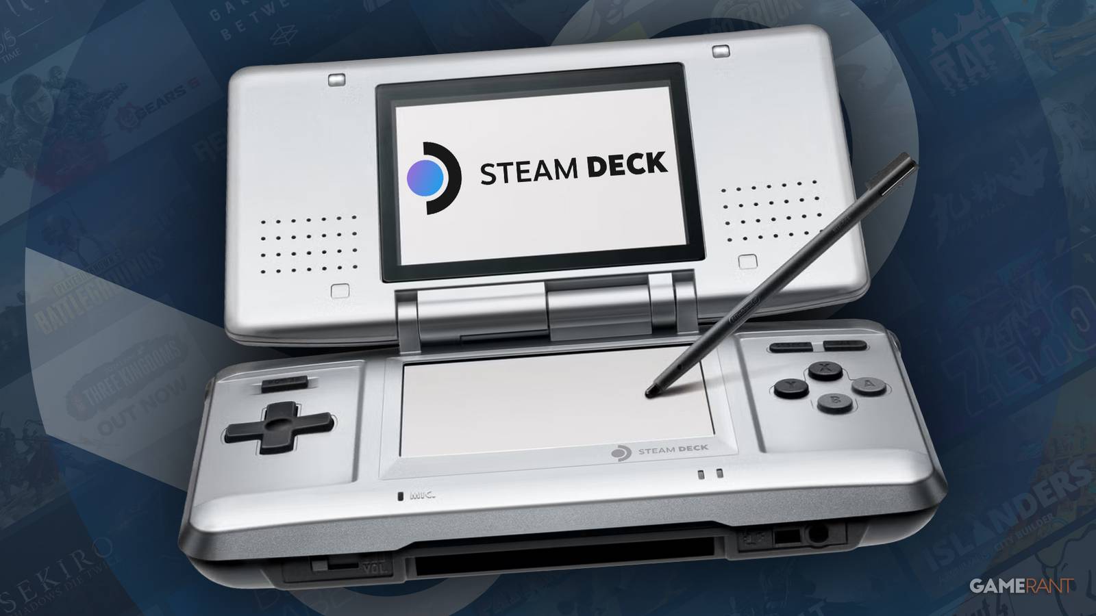 Modder Gives Steam Deck a Nintendo DS-Inspired Makeover