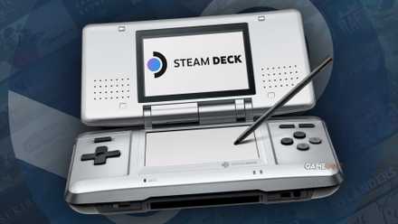 Steam Deck with Nintendo DS