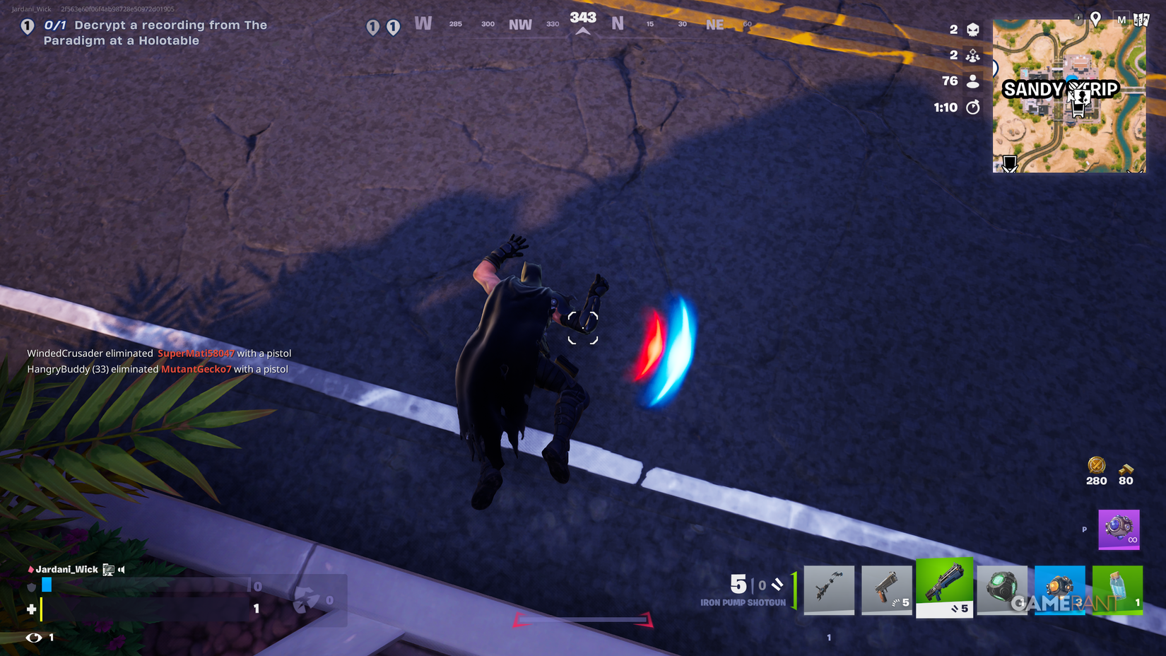 Non-Fatal Fall Damage