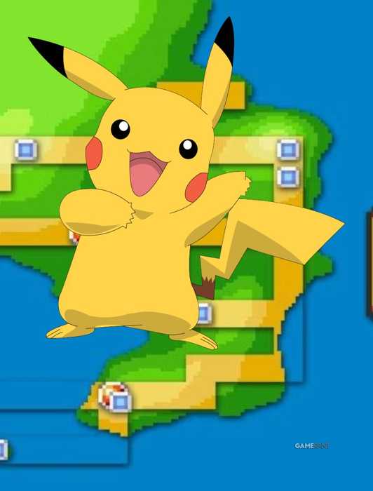 Pikachu Map How Pikachu Became Pokemon's Iconic Mascot