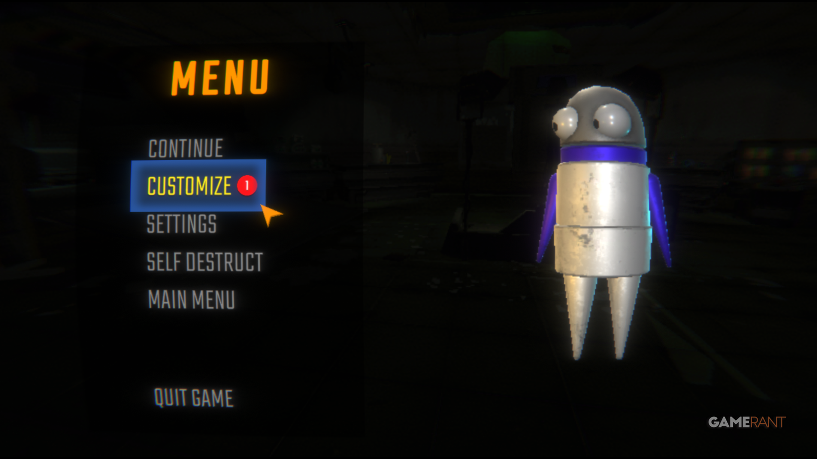 repo custom menu for updates