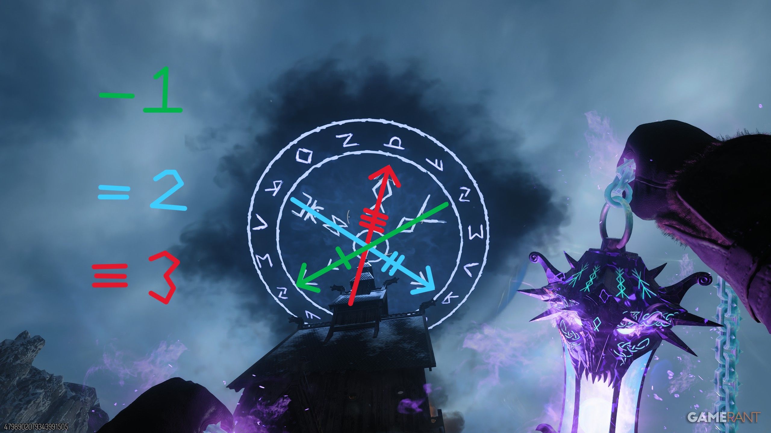 Runes & Arrows Puzzle Guide in Totenreich