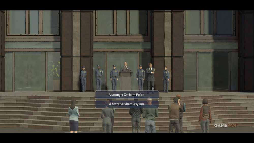 Should You Pick a Stronger Gotham Police or a Better Arkham Asylum