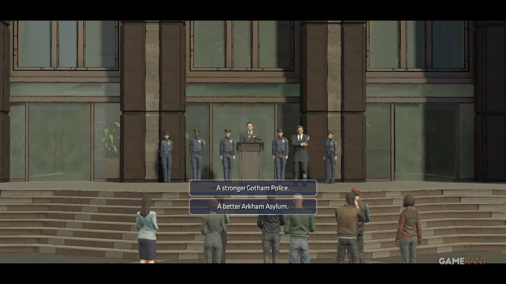 Should You Pick a Stronger Gotham Police or a Better Arkham Asylum