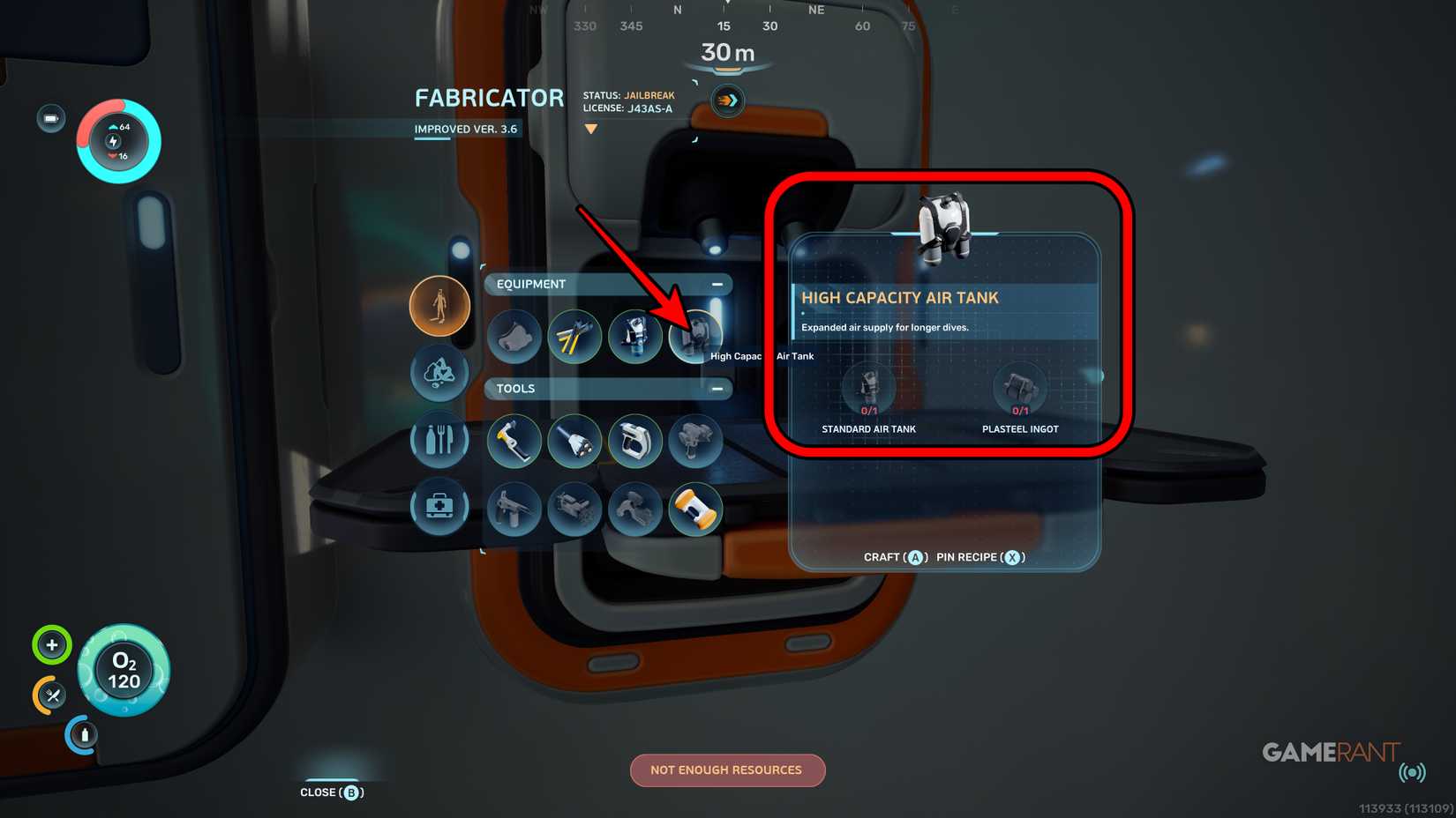 Sub2-HCAT-Fabricator-Recipe