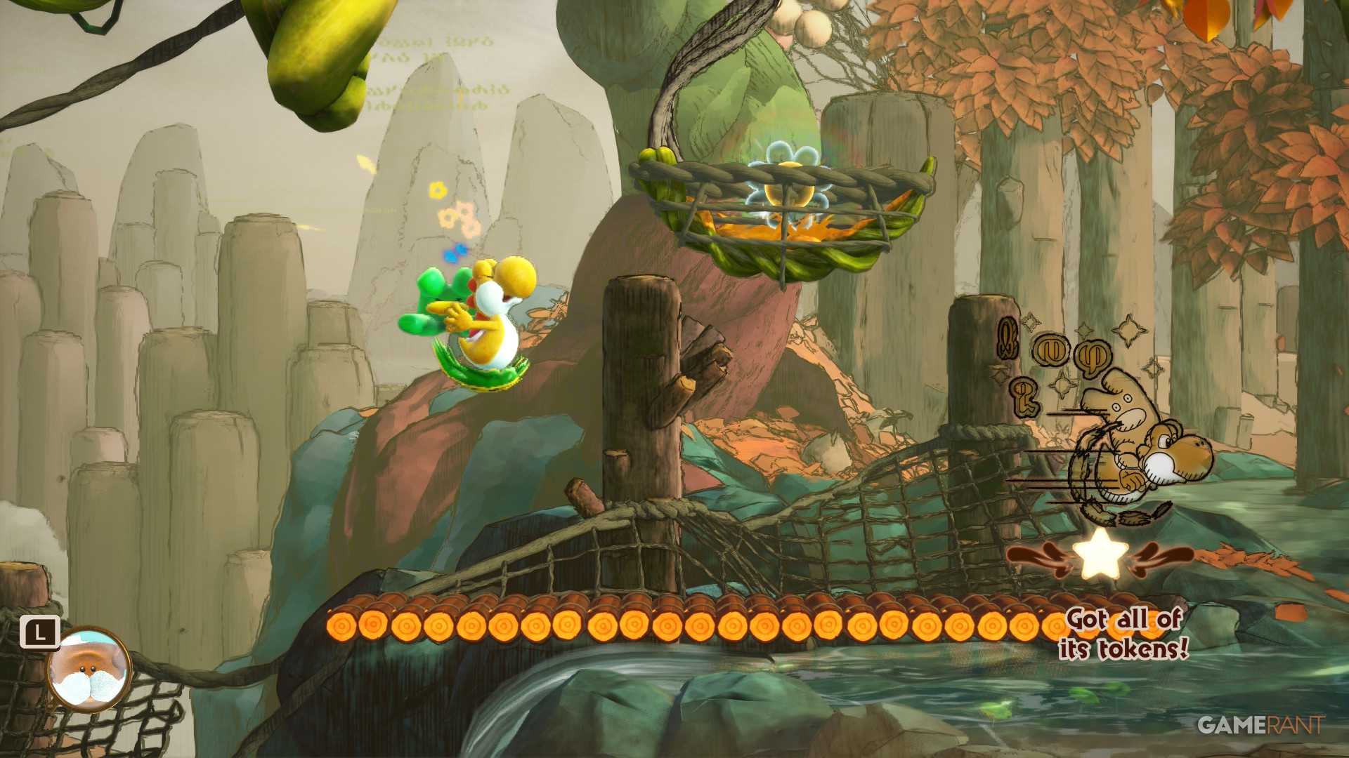 Taggit All Flower Locations in Chapter 2 of Yoshi and the Mysterious Book