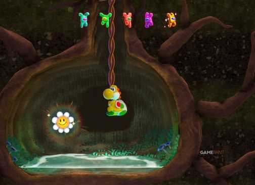 Taggit All Flower Locations in Chapter 2 of Yoshi and the Mysterious Book