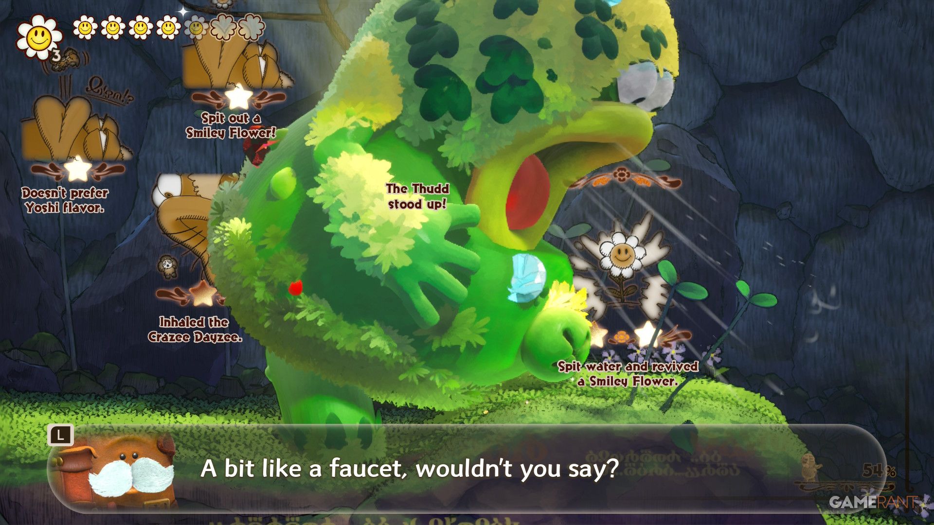 All Flower Locations in Chapter 2 of Yoshi and the Mysterious Book