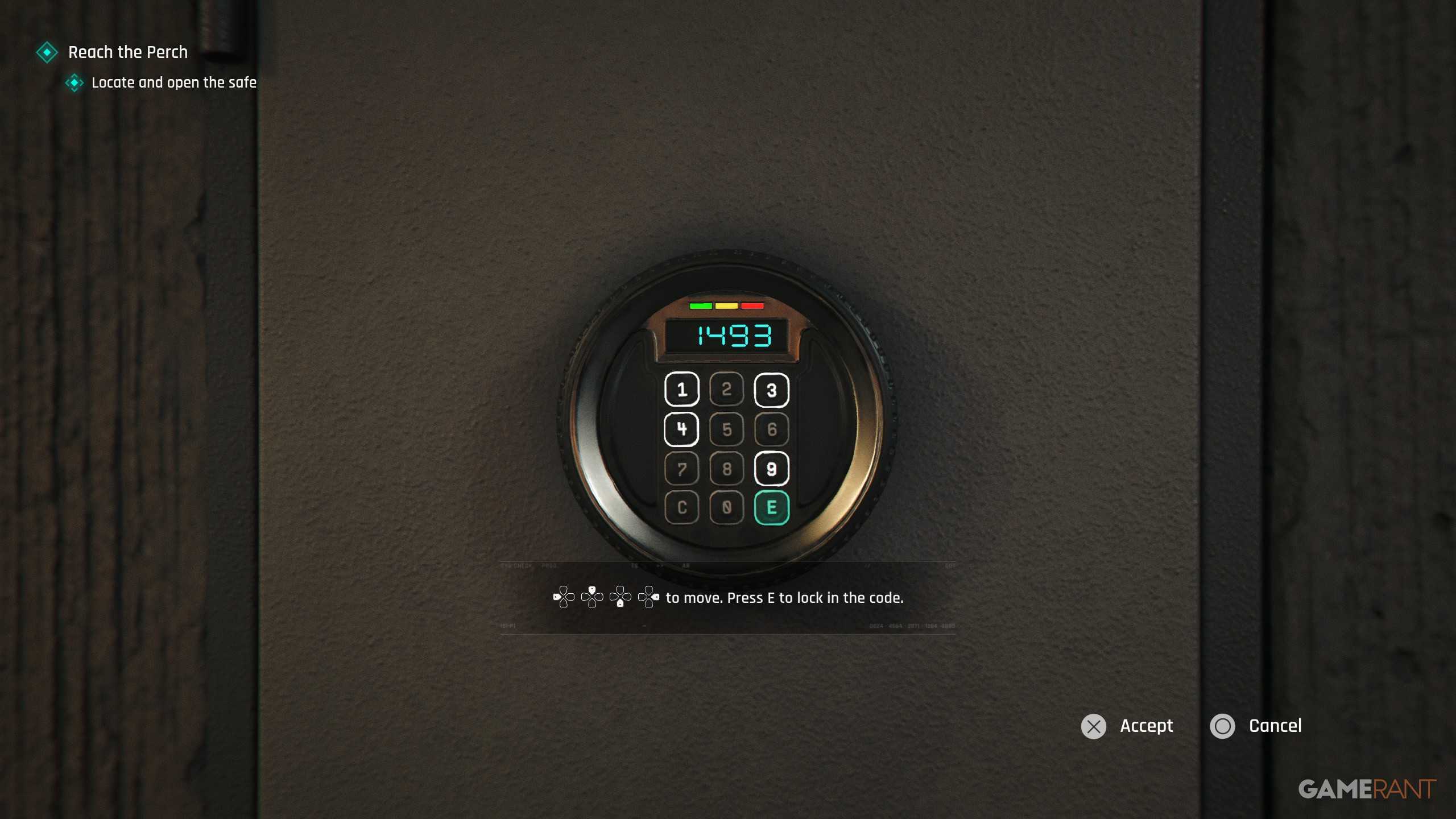 Circular Safe Code Safe Codes and Door Codes in 007 First Light