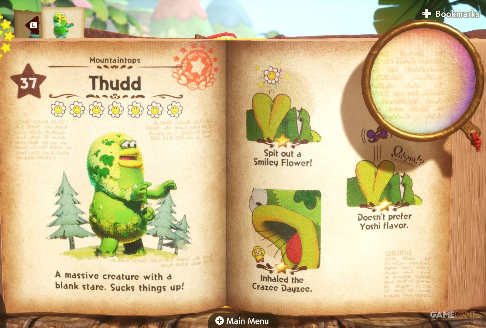 Yoshi and the Mysterious Book - All Thud Discoveries