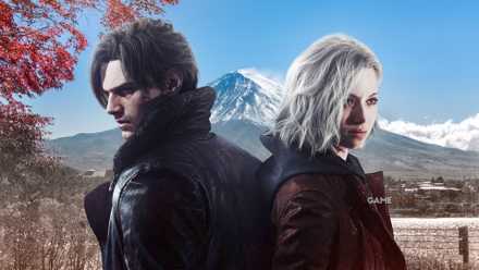 Leon and Grace in front of Mount Fuji