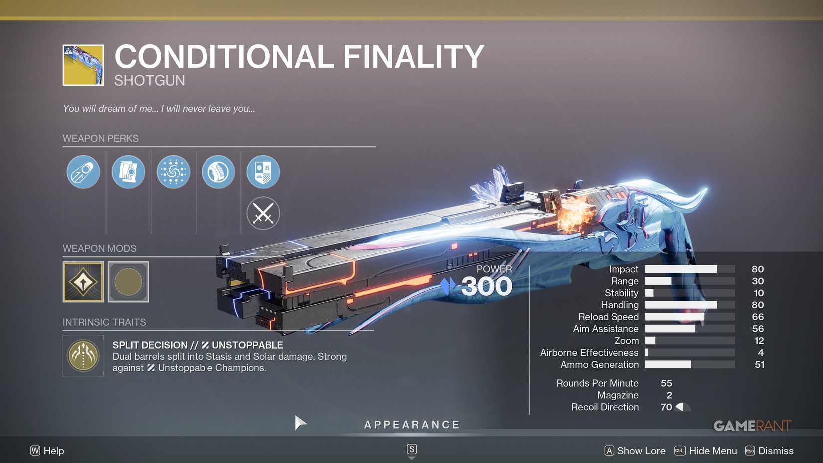 conditional finality