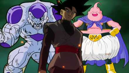 dragon ball darkest what if stories goku black, frieza and majin buu