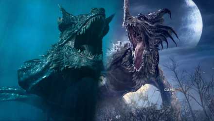 Compare Alden Ring and HOTD dragons Eghil and Carax
