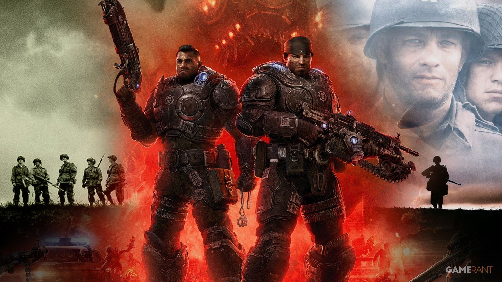 'It's Kind of Like Band of Brothers or Saving Private Ryan' Gears of War: E-Day Talks 4-Player Co-op