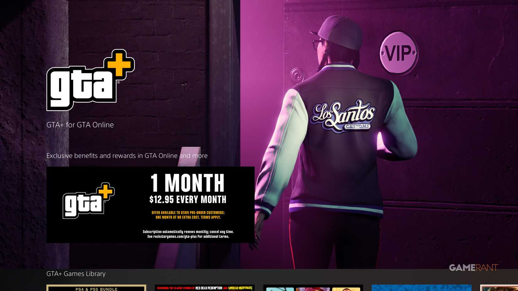 How to claim one month of GTA+ for pre-order GTA 6