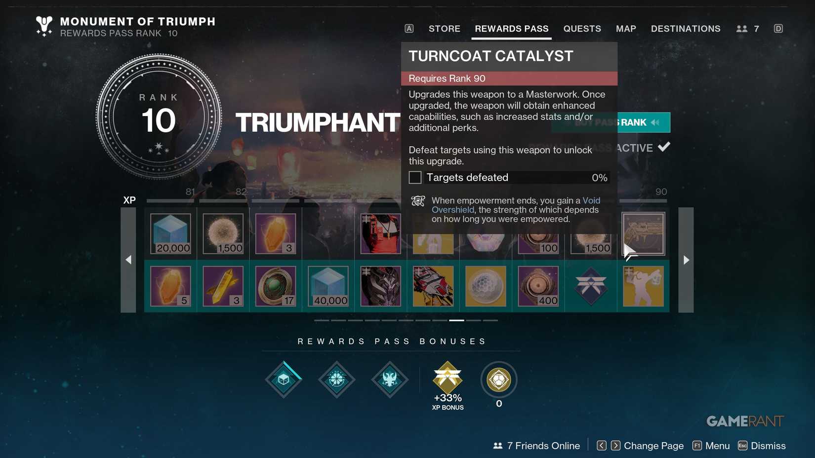 How to Get Turncoat Catalyst in Destiny 2
