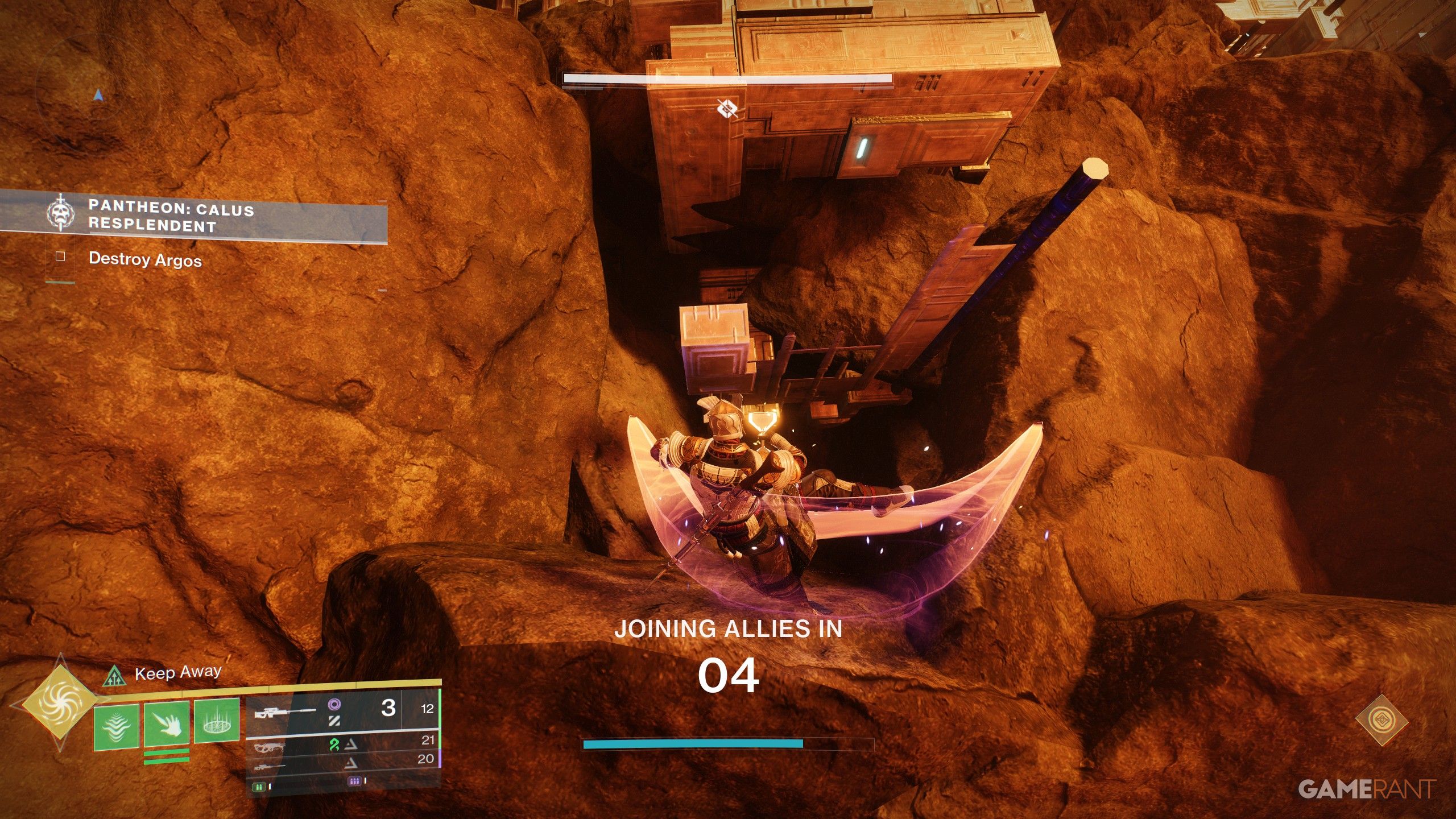 How to Skip to Damage Phase Against Argos in Destiny 2