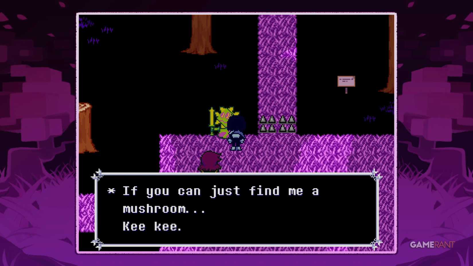 How to Solve Mushroom Block Puzzle in Deltarune Chapter 5 (1)