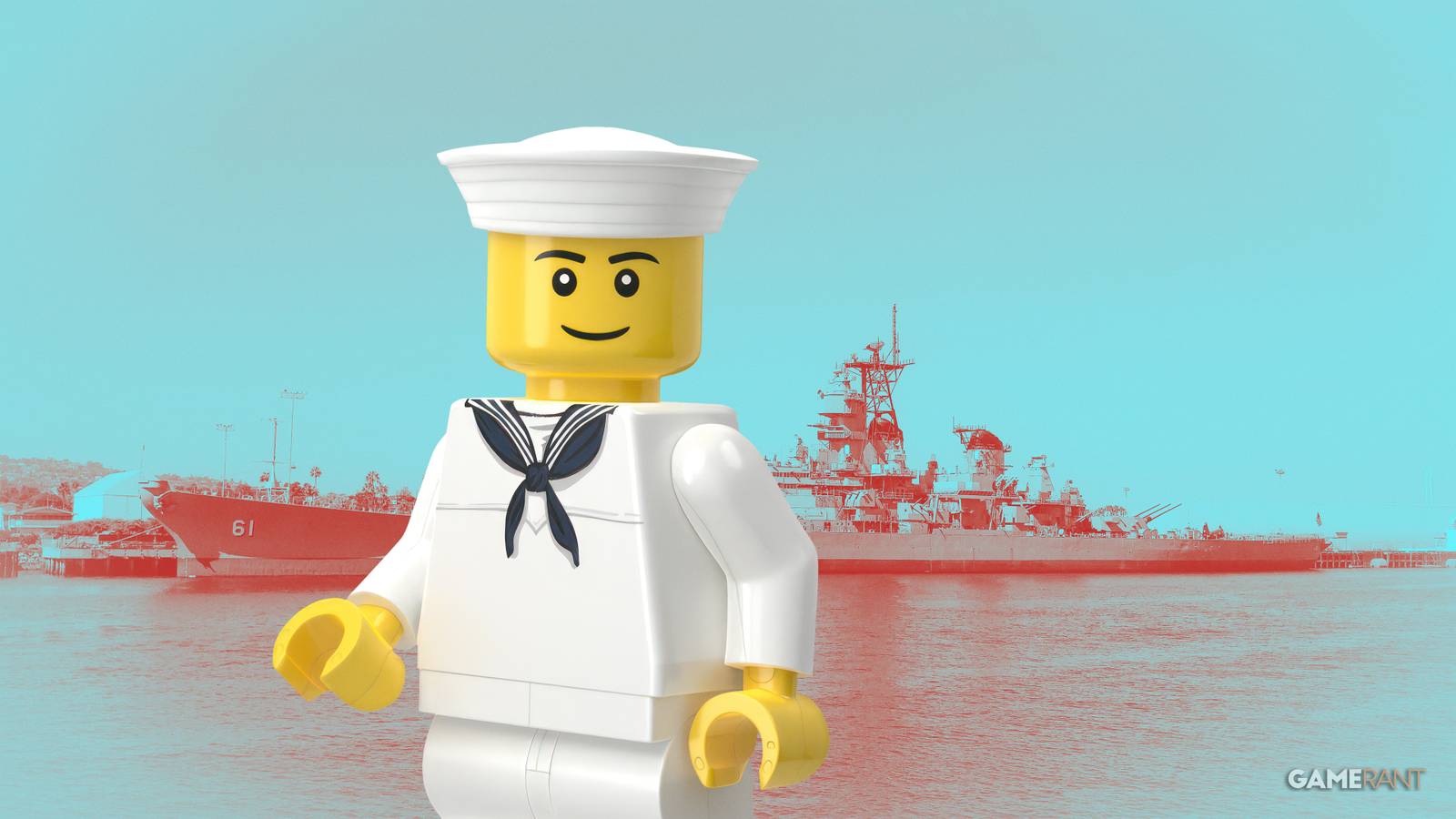 LEGO Fans Build 331 Pound USS Iowa Ship Using Nearly 100,000 Pieces