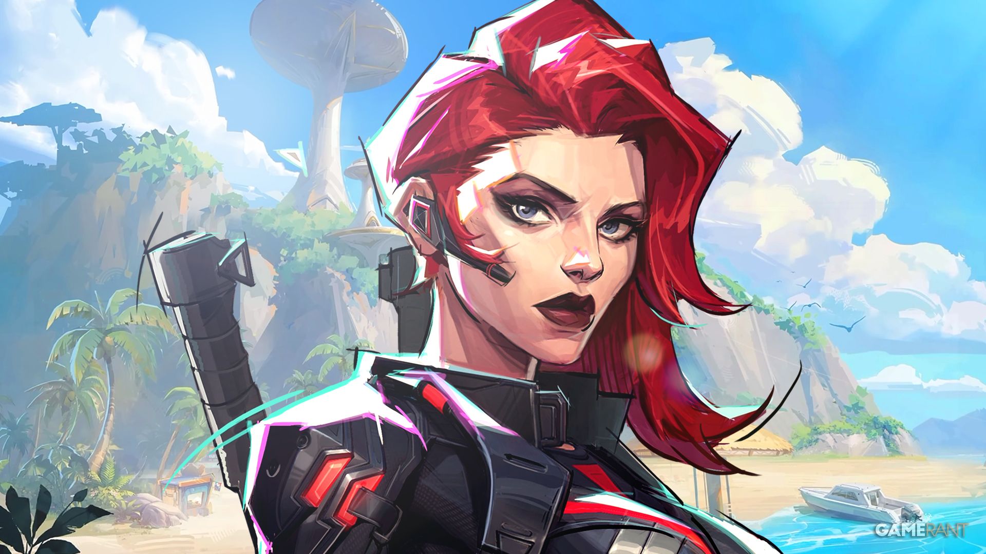 Marvel Rivals Reveals Black Widow Swimsuit Skin