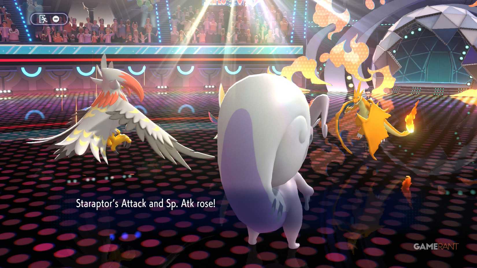 Pokemon Champion's Mega Staraptor Battle