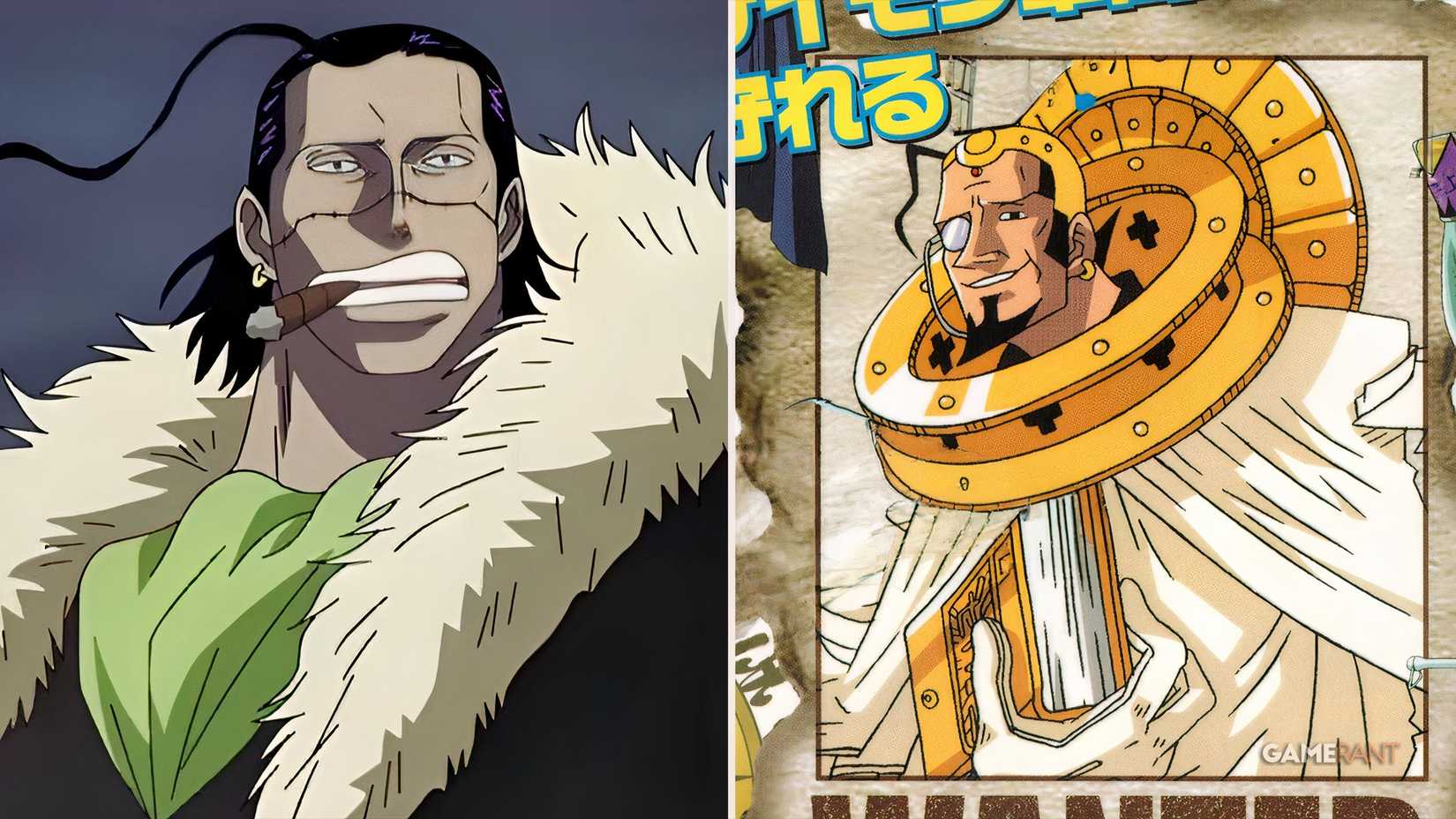 one piece crocodile and simon