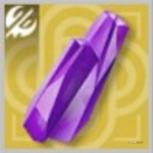 purple dark matter crystals
