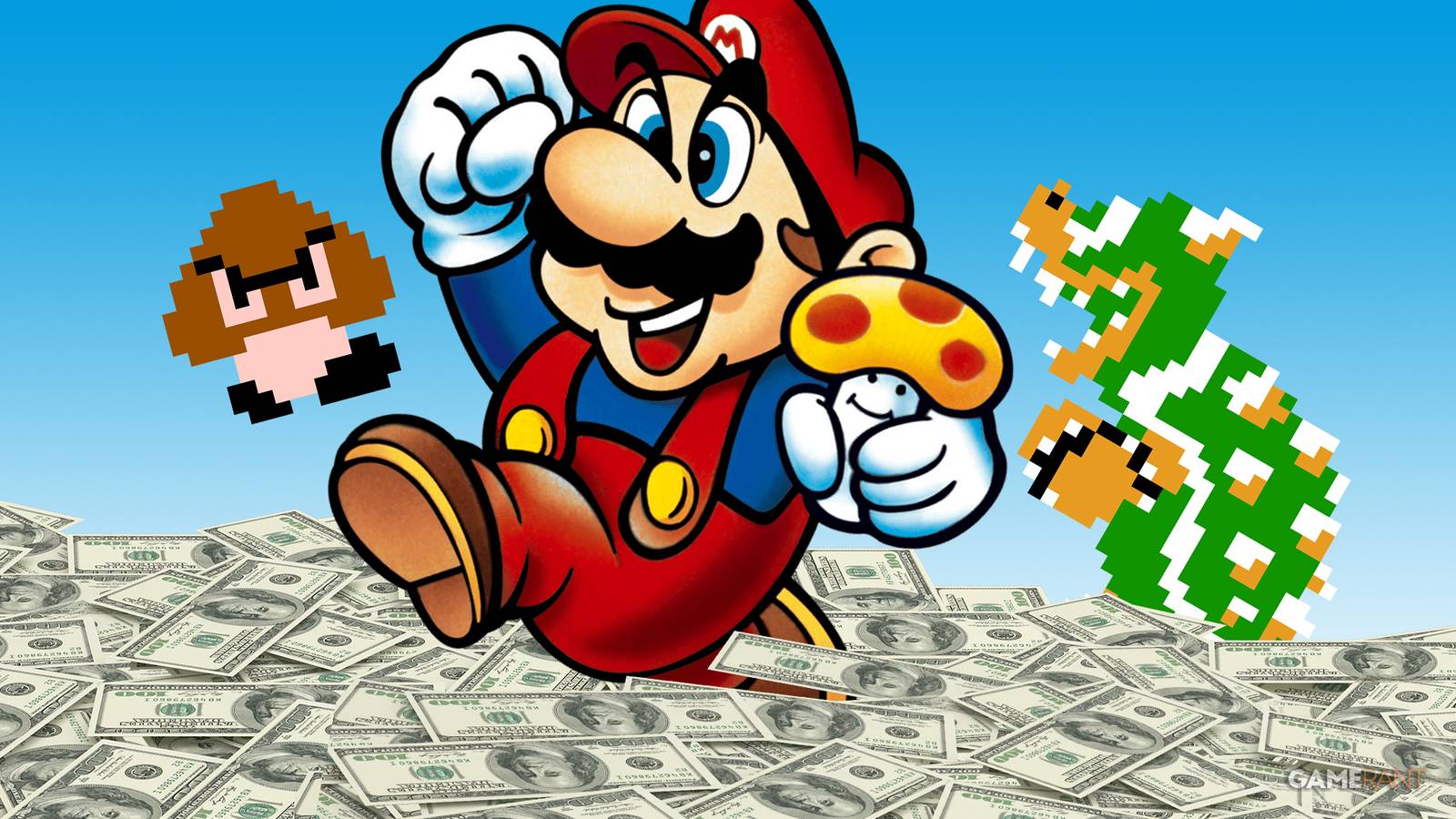 Someone Just Turned Into Million Using NES Super Mario Bros. Someone Just Turned Into Million Using NES Super Mario Bros.