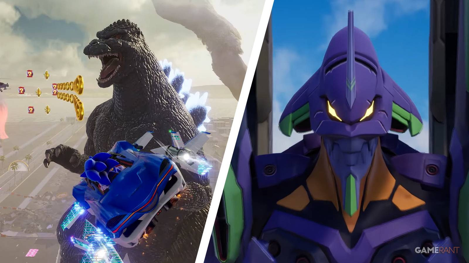 Sonic Racing CrossWorlds is Crossing Over With Godzilla and Evangelion Sonic Racing CrossWorlds is Crossing Over With Godzilla and Evangelion