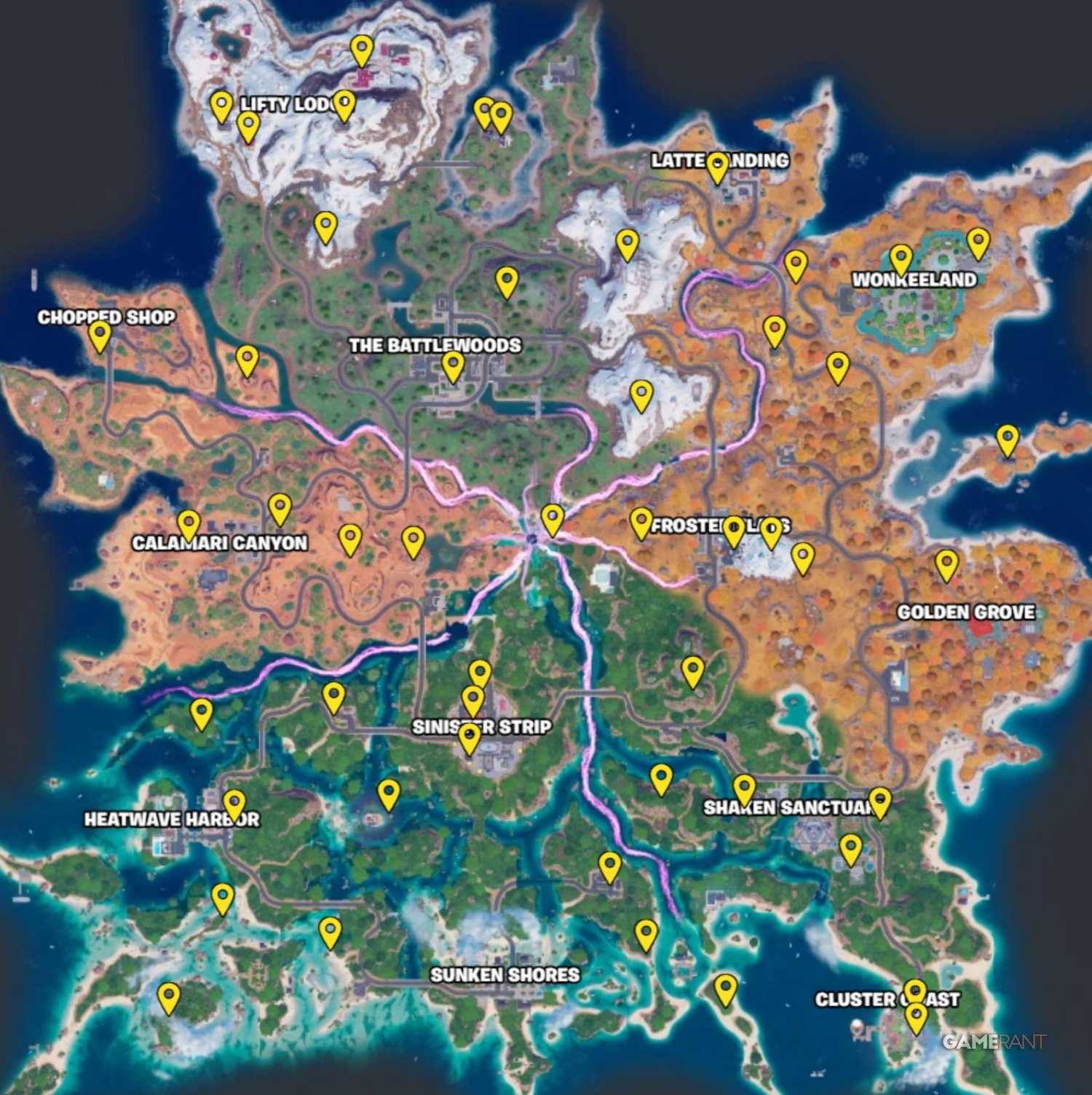 All Sprite Chest Locations in Fortnite