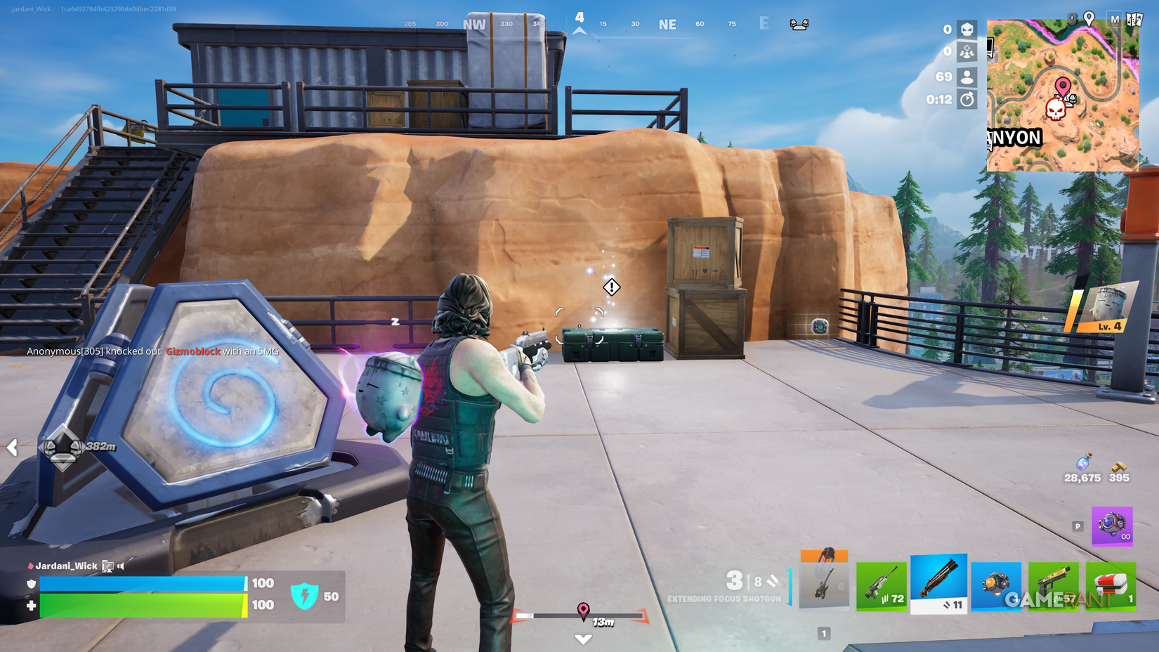 Stealth Guardian Missing Arms Locations in Fortnite (4)