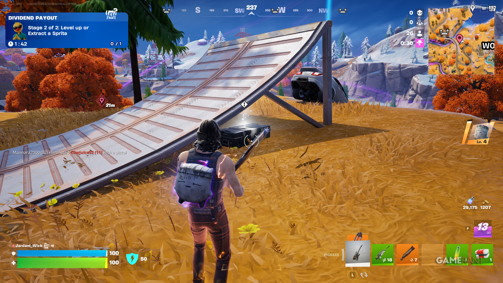 Stealth Guardian Missing Arms Locations in Fortnite (5)