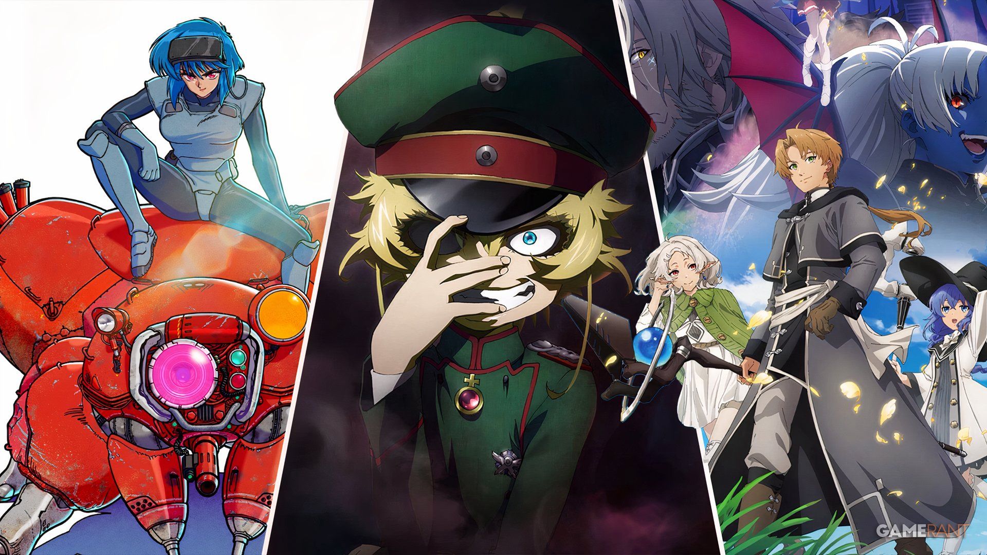 summer 2026 anime lineup where to stream mushoku tensei, ghost in the shell, and saga of tanya the evil
