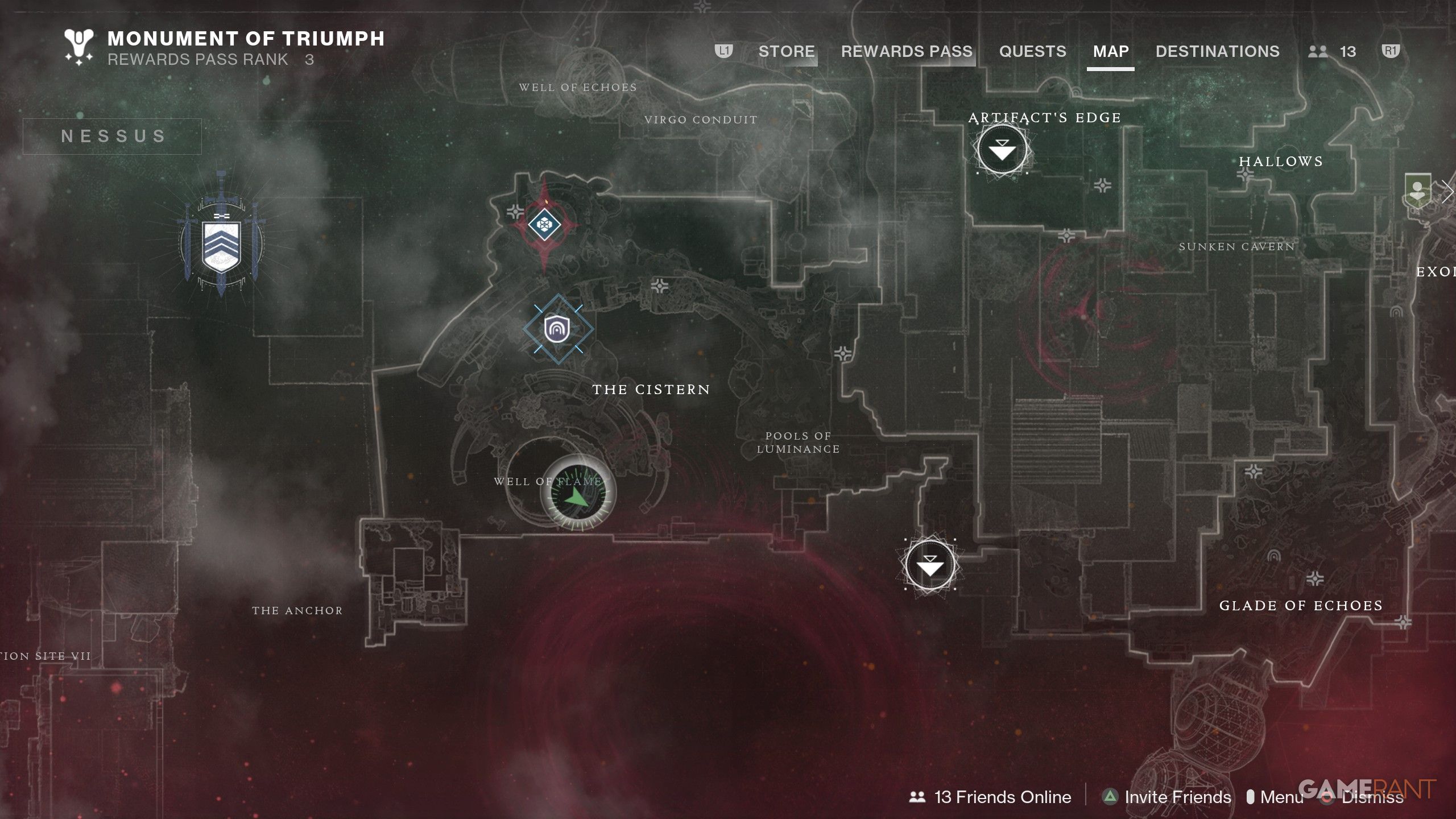 Nessus Case File Locations in Destiny 2