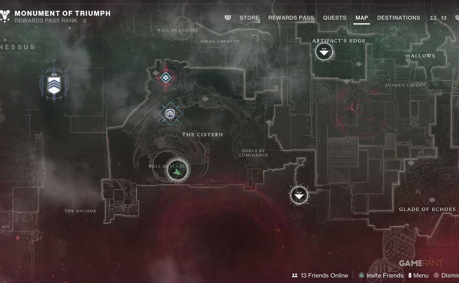 D2 Case File:map Nessus Case File Locations in Destiny 2