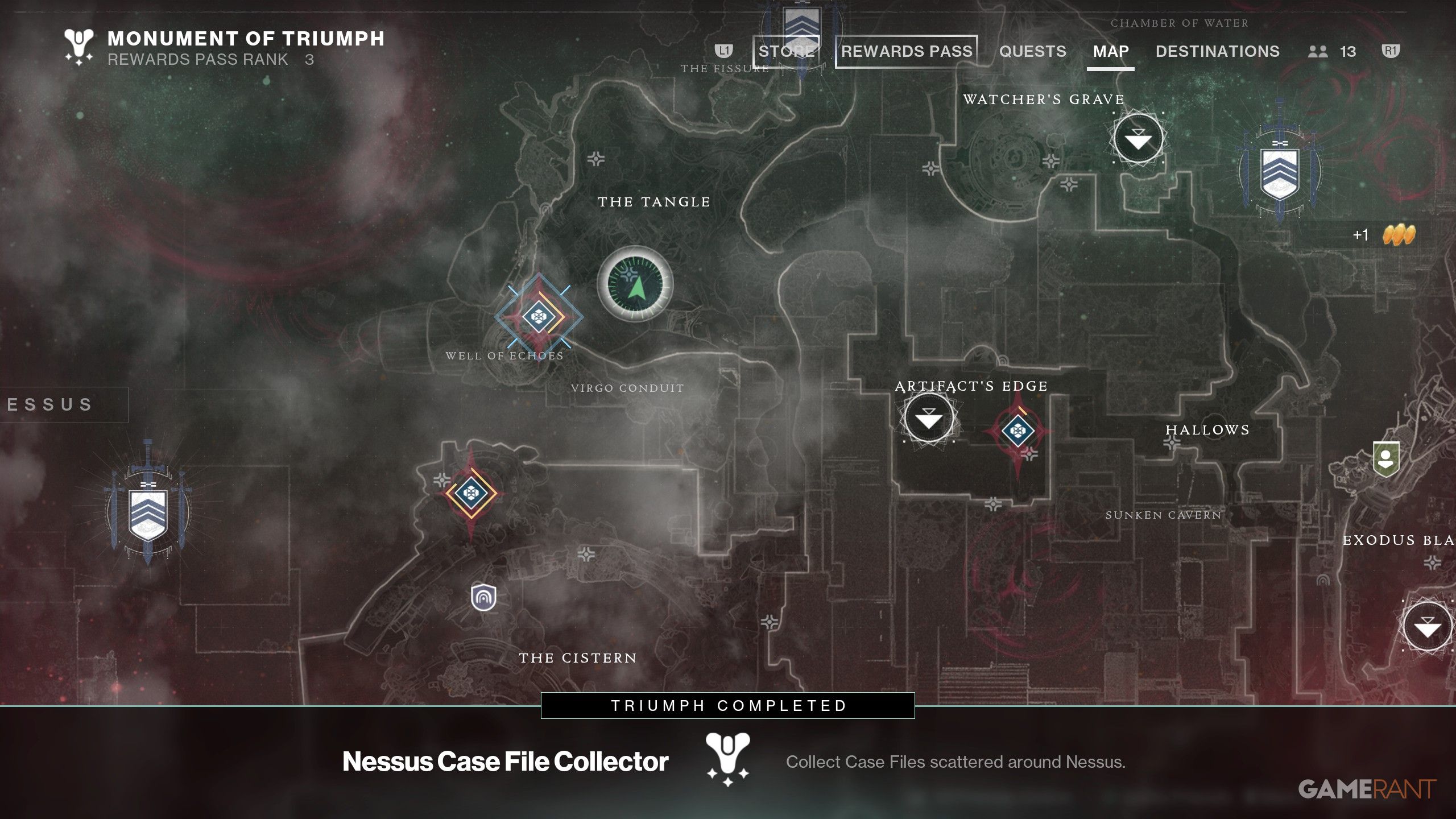 Nessus Case File Locations in Destiny 2