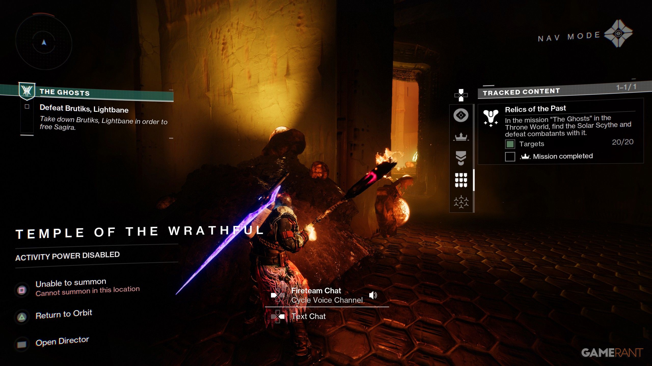 Solar Scythe Location in 