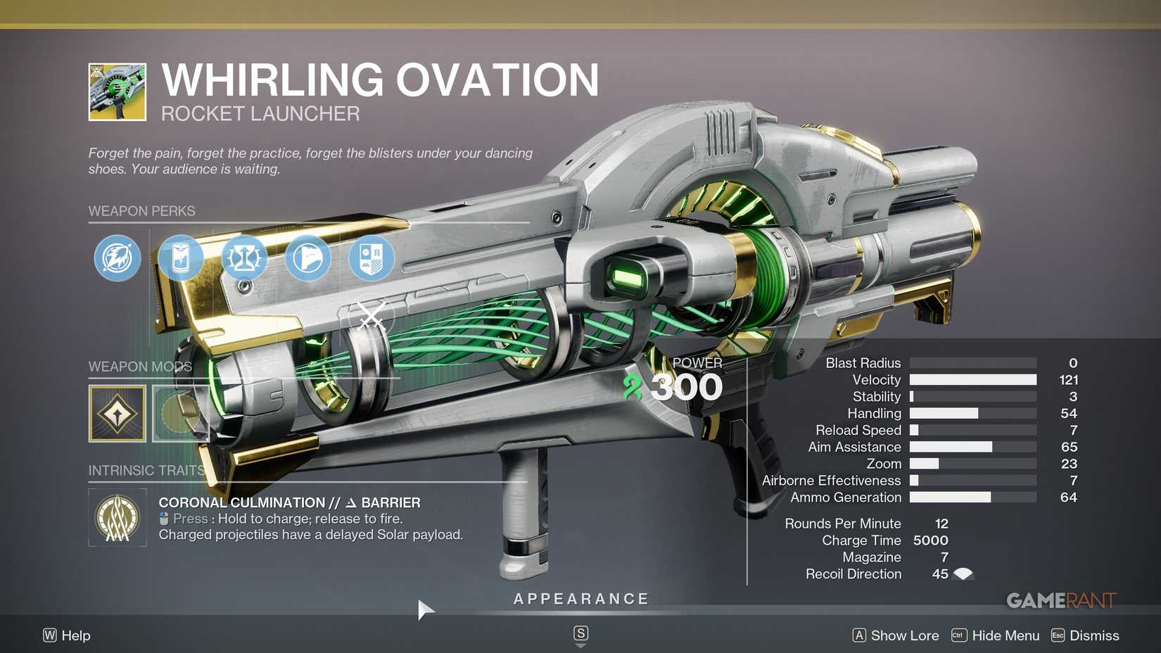 Whirling Ovation